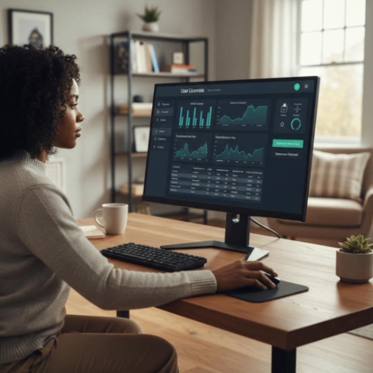 License Key Management Dashboard